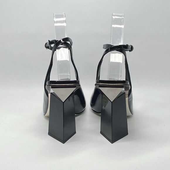 Valentino Garavani One Stud Patent Leather Pumps size 37 - Picture 6 of 14